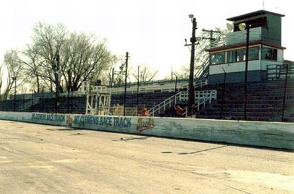 Mt. Clemens Race Track - Track And Tower From Dave Dobner
